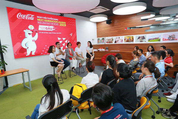 Môi trường làm việc truyền cảm hứng ở Coca-Cola