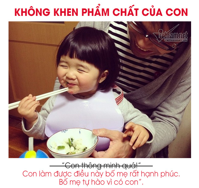 Khen con đúng cách với nguyên tắc 'bàn tay'