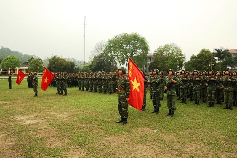 Rehearsal for Dien Bien Phu victory grand ceremony