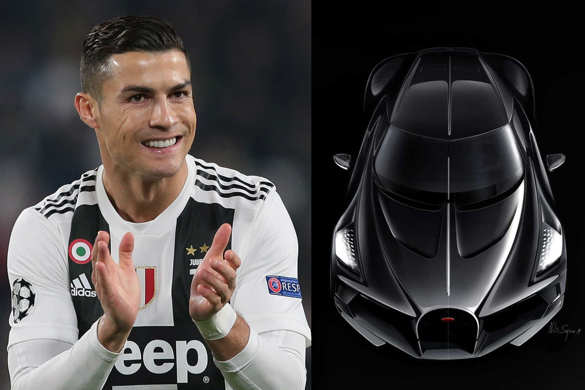 Ronaldo cực phẩm tậu siêu xe Bugatti 11 triệu euro