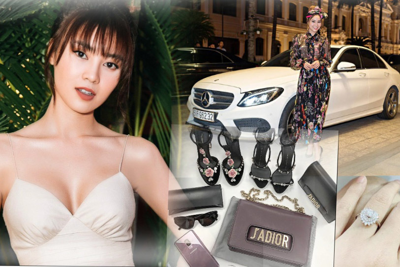 Ninh Dương Lan Ngọc 29 tuổi sở hữu 2 nhà, xe sang, nhẫn kim cương, đồ hiệu