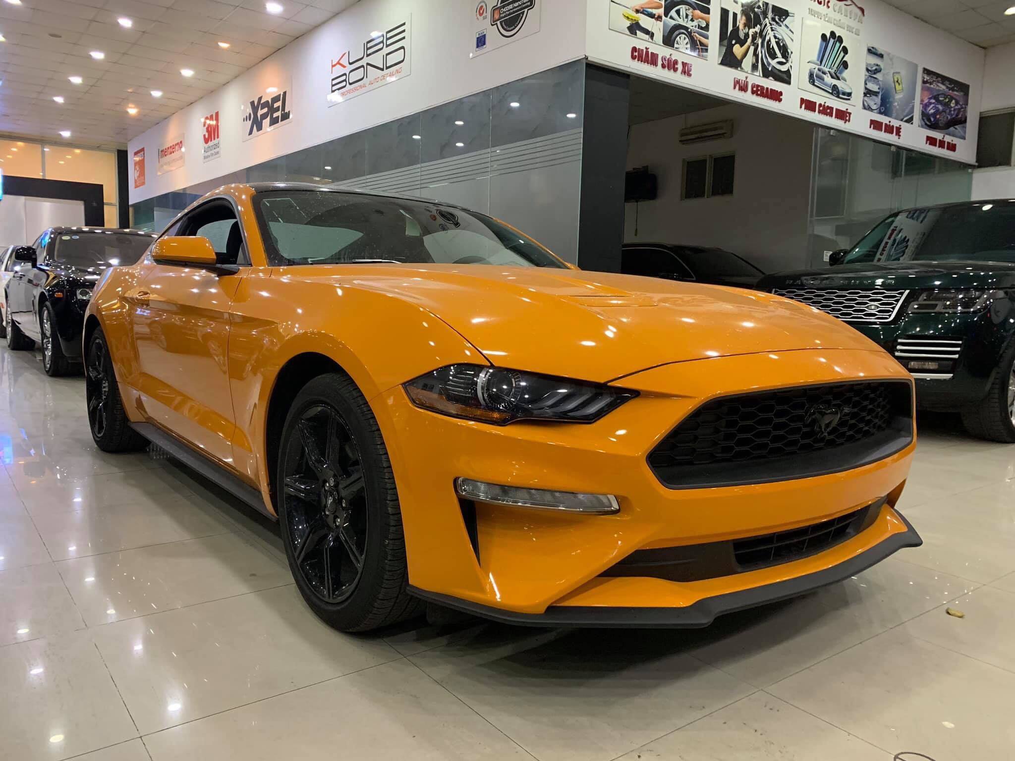 Cận cảnh Ford Mustang 2019 màu độc đầu tiên về Việt Nam