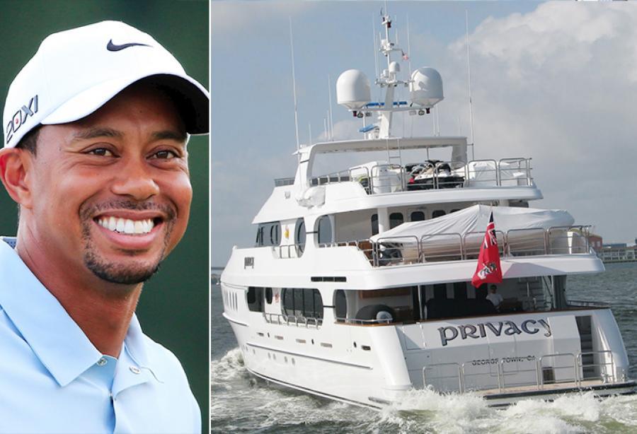 Tiger Woods mang du thuyền 20 triệu USD dự giải PGA
