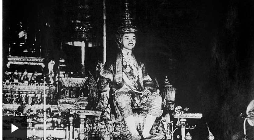 Video hiếm về lễ đăng quang của Vua Thái Lan