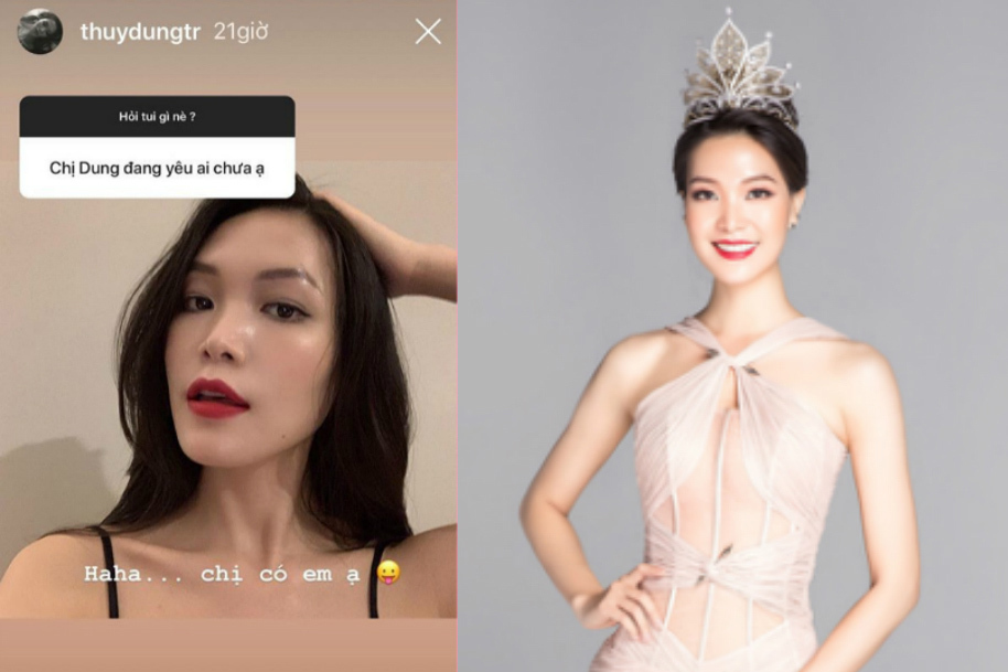 Hoa hậu Thùy Dung lần đầu chia sẻ về bạn trai: 'Anh ấy là một nguời tốt'