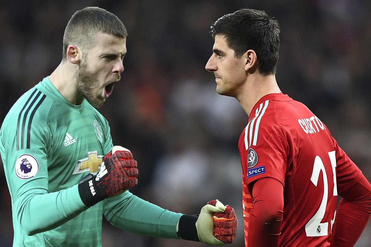 Real tống khứ Courtois, Zidane chọn De Gea