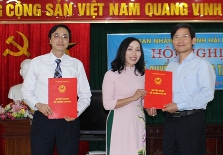 Bổ nhiệm nhân sự Nghệ An, Hải Dương