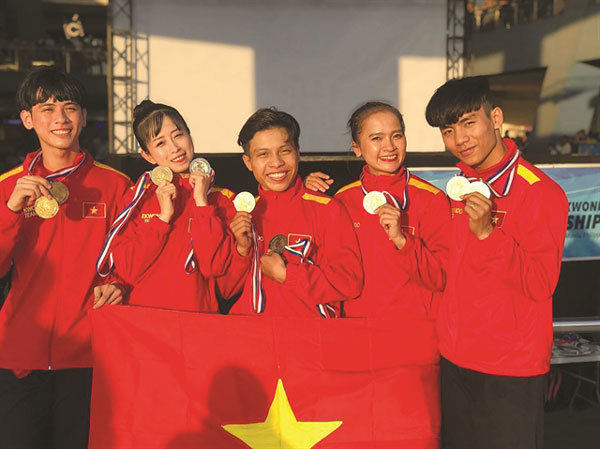 Vietnam win 72 medals at ASEAN Taekwondo Championship