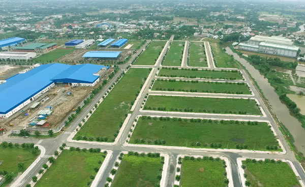 Đất nền Cần Giuộc ,Hạ tầng đồng bộ -'chìa khóa' hút khách của dự án BĐS