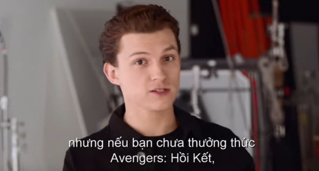 Tom Holland cảnh báo người xem trước trailer 'Spider-man: Far From Home'