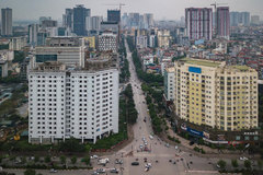 Chung cư bỏ hoang 9 năm ở đất vàng Hà Nội