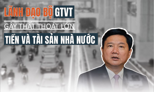 Nhóm lãnh đạo Bộ Giao thông thời Đinh La Thăng gây thất thoát tiền, tài sản Nhà nước