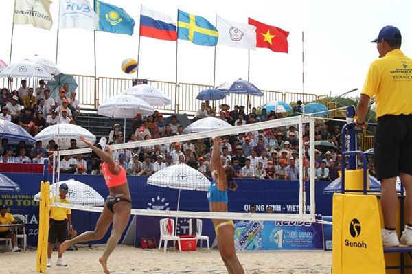 Beach volleyball tour to hit Quang Ninh Province