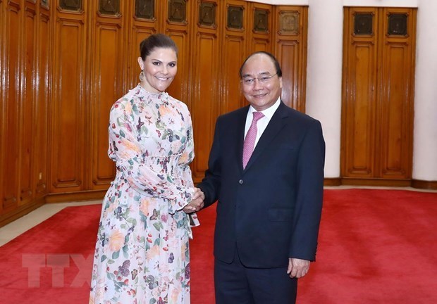 VN Government leader hosts Swedish Crown Princess