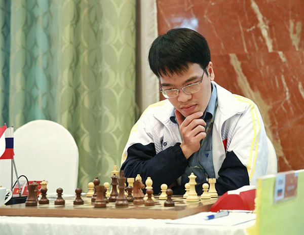 Le Quang Liem suffers loss in Chinese Chess League Division