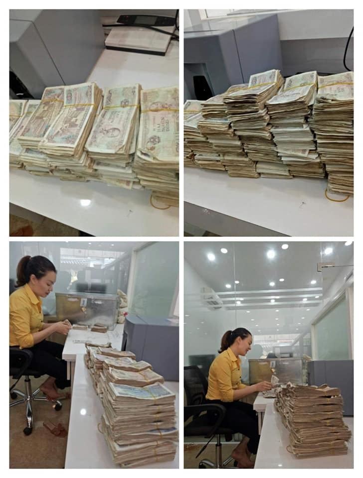 Vợ chồng già 78 tuổi chở bao tải tiền gửi tiết kiệm: Hy hữu ở Quảng Bình