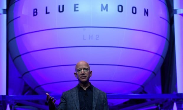 Tỷ phú Jeff Bezos tiết lộ mục tiêu chinh phục Mặt trăng