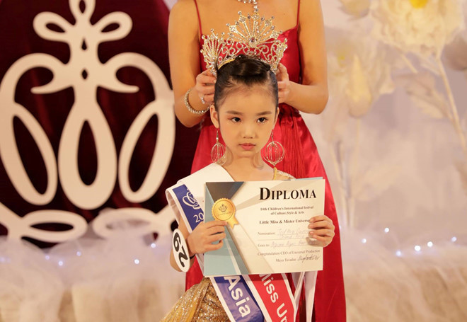 Vietnamese kid wins Little Miss Universe 2019 crown