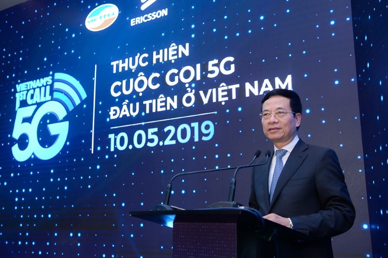 Việt Nam thực hiện cuộc gọi 5G đầu tiên với tốc độ gần 1,7 Gbps
