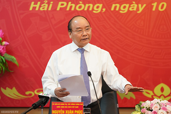 Thủ tướng: Hải Phòng có muốn trở thành trung tâm phía Bắc không?