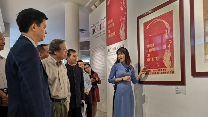 Propaganda poster exhibition honours President Ho Chi Minh in Hanoi
