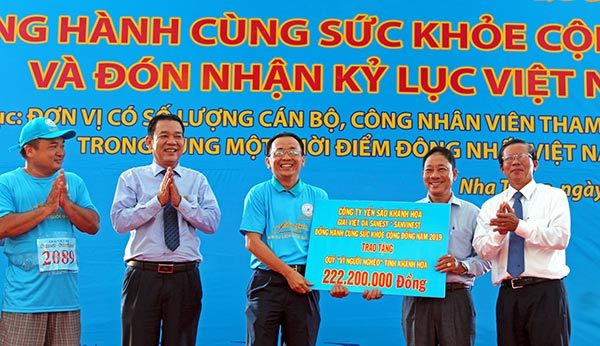 Giải việt dã Yến sào Khánh Hòa xác lập kỷ lục Việt Nam