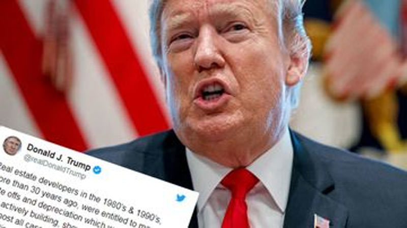 Cuối tuần 'gây bão' của ông Trump