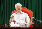 Tổng bí thư, Chủ tịch nước Nguyễn Phú Trọng chủ trì họp lãnh đạo chủ chốt