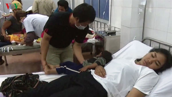 Food poisoning patients released from clinic
