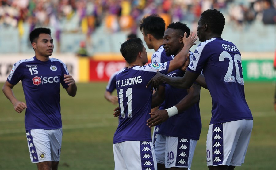 Video bàn thắng Hà Nội 2-0 Tampines Rovers