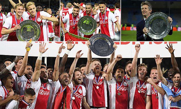 Ajax lần thứ 34 vô địch Hà Lan