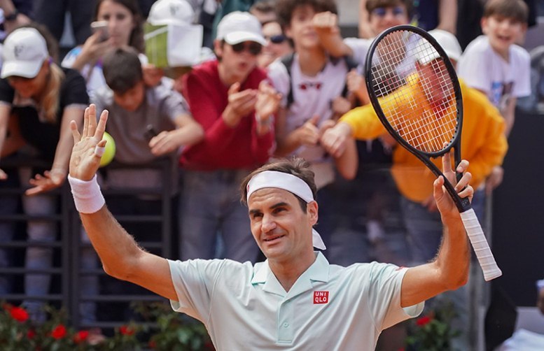 Rome Masters 2019: Federer, Nadal và Djokovic dắt tay nhau vào vòng 3