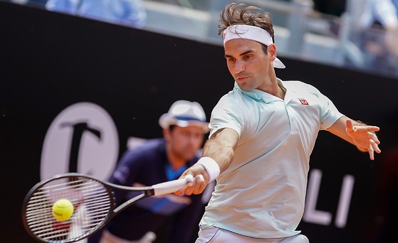Federer bỏ tứ kết Rome Masters vì chấn thương