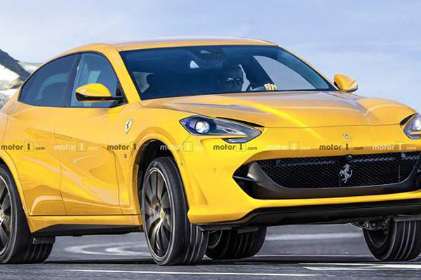 Siêu SUV đầu tiên của Ferrari lộ diện