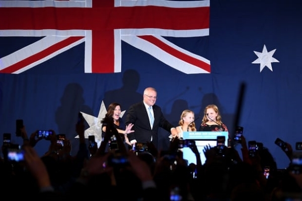 Thủ tướng Australia tái đắc cử sau chiến thắng khó tin