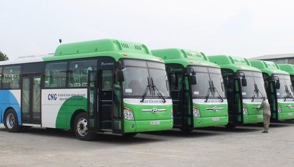 Hanoi to launch four new CNG-fueled bus routes in 2019