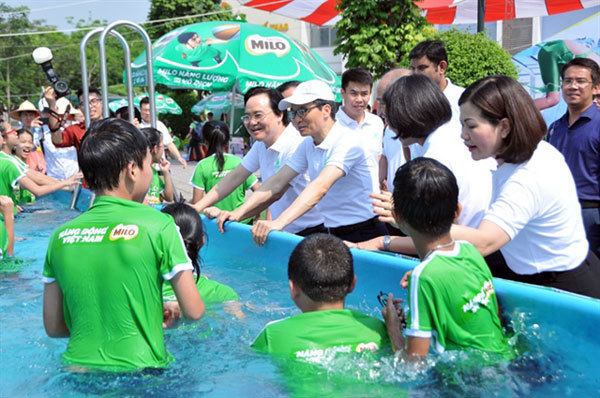 Swimming programmes for children to be expanded