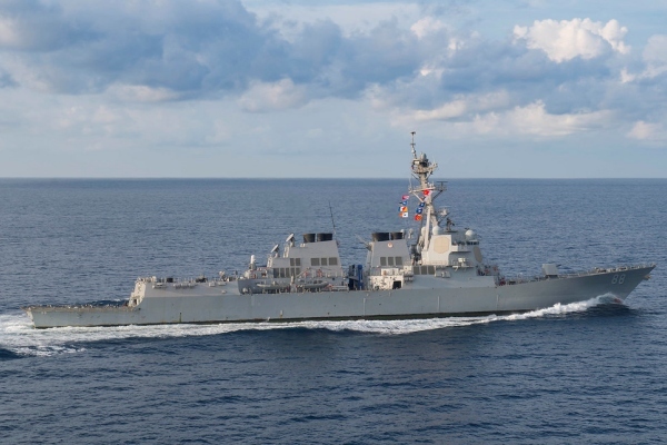 Tàu chiến Mỹ tuần tiễu Biển Đông giữa căng thẳng với TQ