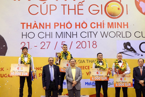 HCM City set to host three-Cushion Carom Billiards World Cup