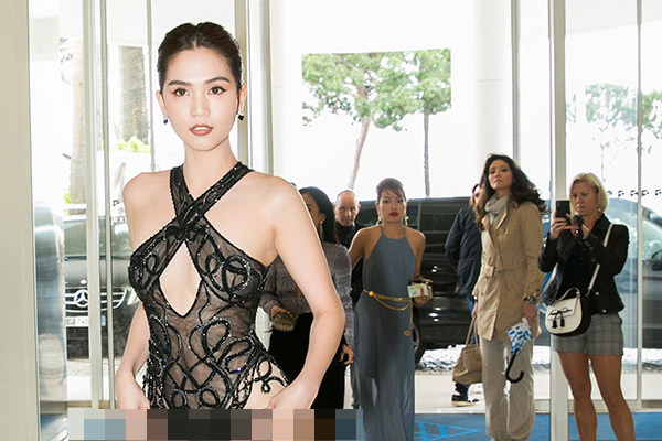 Bộ Văn hóa: Hình ảnh Ngọc Trinh ở Cannes quá phản cảm