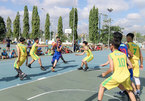 156 teams compete in HCM City inter-school basketball tournament