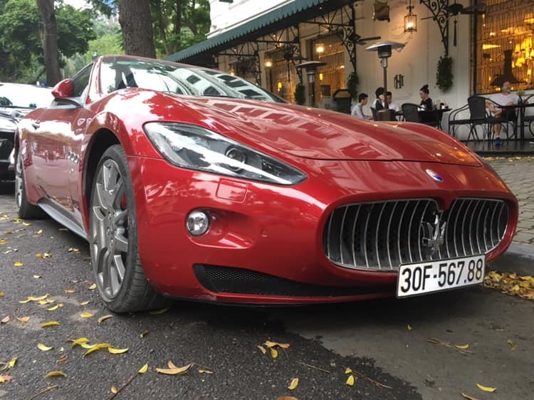 Bộ sưu tập siêu xe Maserati GranTurismo biển đẹp tại Việt Nam