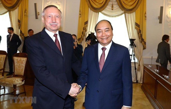 PM Nguyen Xuan Phuc’s activities in Saint Petersburg