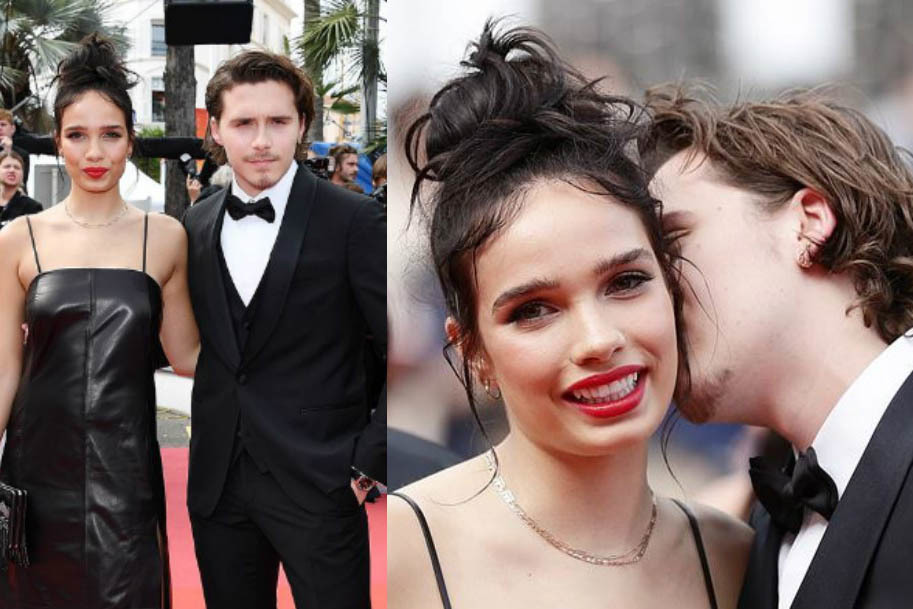Quý tử nhà Beckham hôn bên bạn gái hơn tuổi trên thảm đỏ Cannes