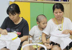 Mothers of sick children learn to support themselves with embroidery