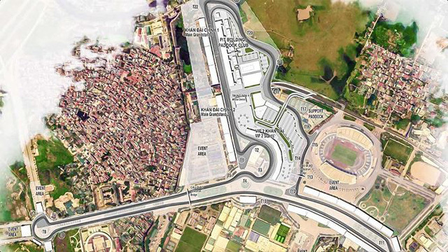 Các dự án trên đại lộ Thăng Long ‘hứa hẹn’ tăng giá nhờ đường đua F1