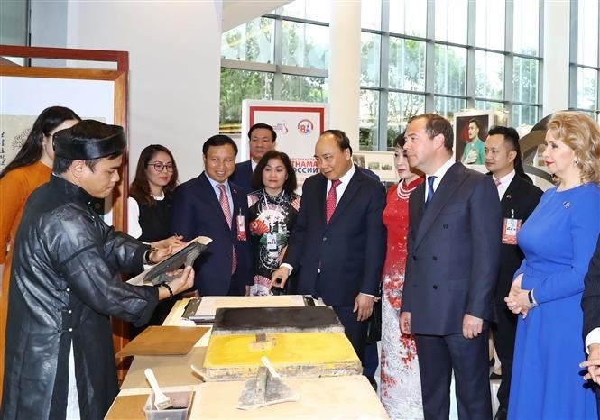 Exhibition on Vietnam, Russia cultures opens in Moscow