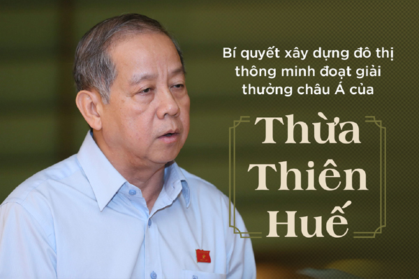 Xây đô thị thông minh đoạt giải thưởng châu Á theo cách Thừa Thiên Huế