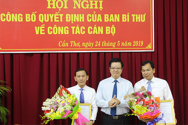 Thứ trưởng Lê Quang Mạnh làm Phó bí thư Thành ủy Cần Thơ