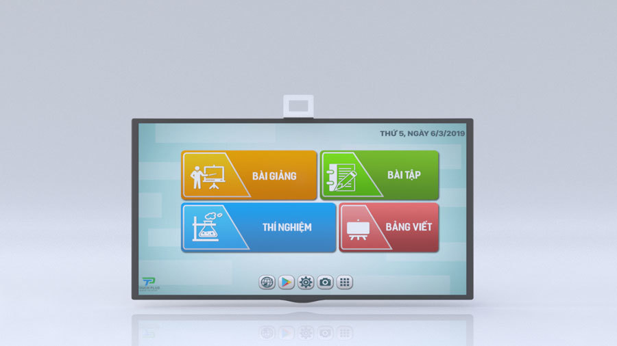 TouchPlus - thiết bị hô biến màn hình tivi thường thành màn hình cảm ứng